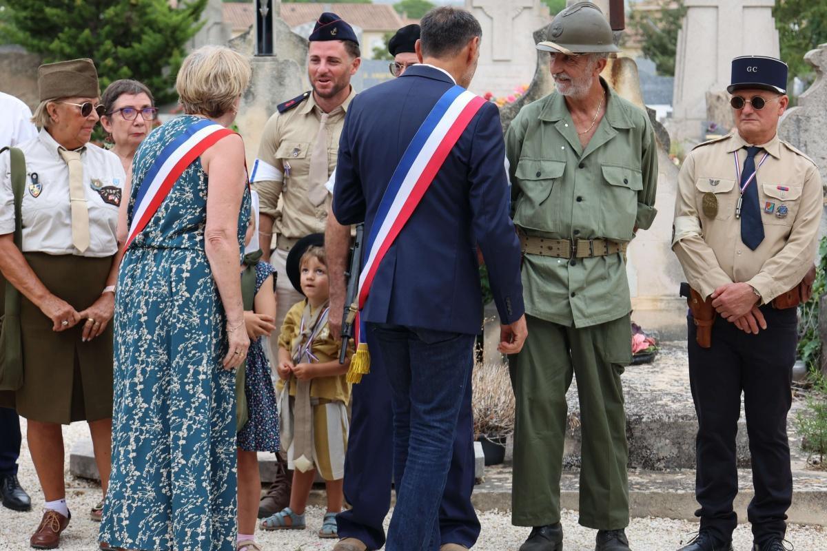 Retour en images sur la cérémonie en hommage au résistant farenc Charles Galland