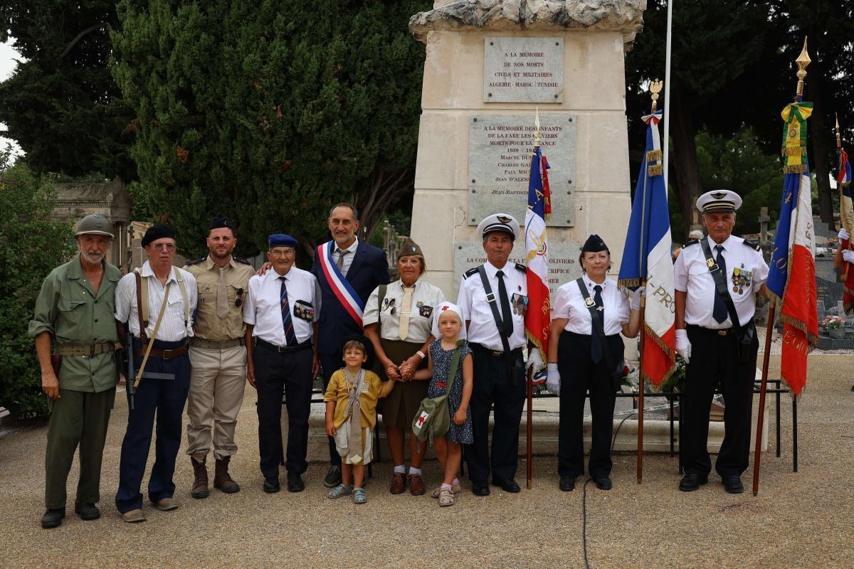 Retour en images sur la cérémonie en hommage au résistant farenc Charles Galland