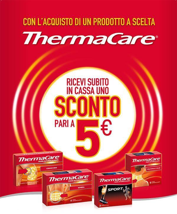  🔥 PROMO ThermaCare: 5€ di sconto immediato!