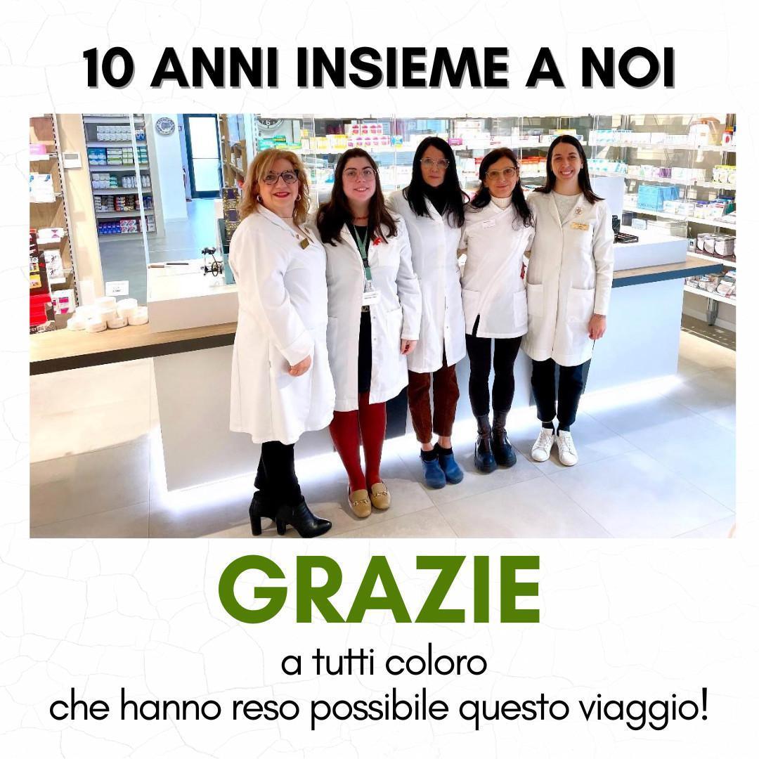 10 anni insieme a noi! 10 anni insieme a noi!