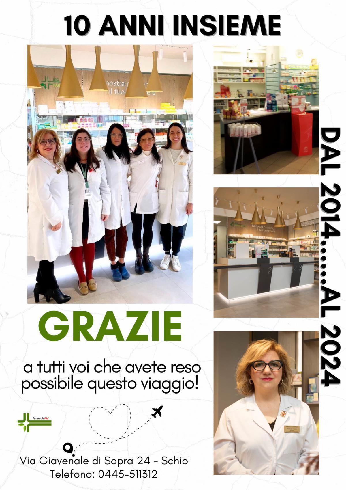 10 anni insieme a noi! 10 anni insieme a noi!