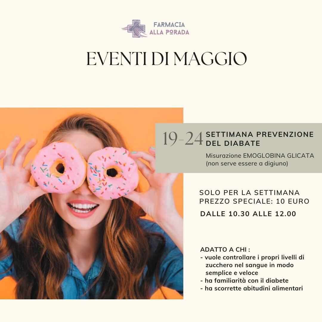 Settimana prevenzione del Diabete