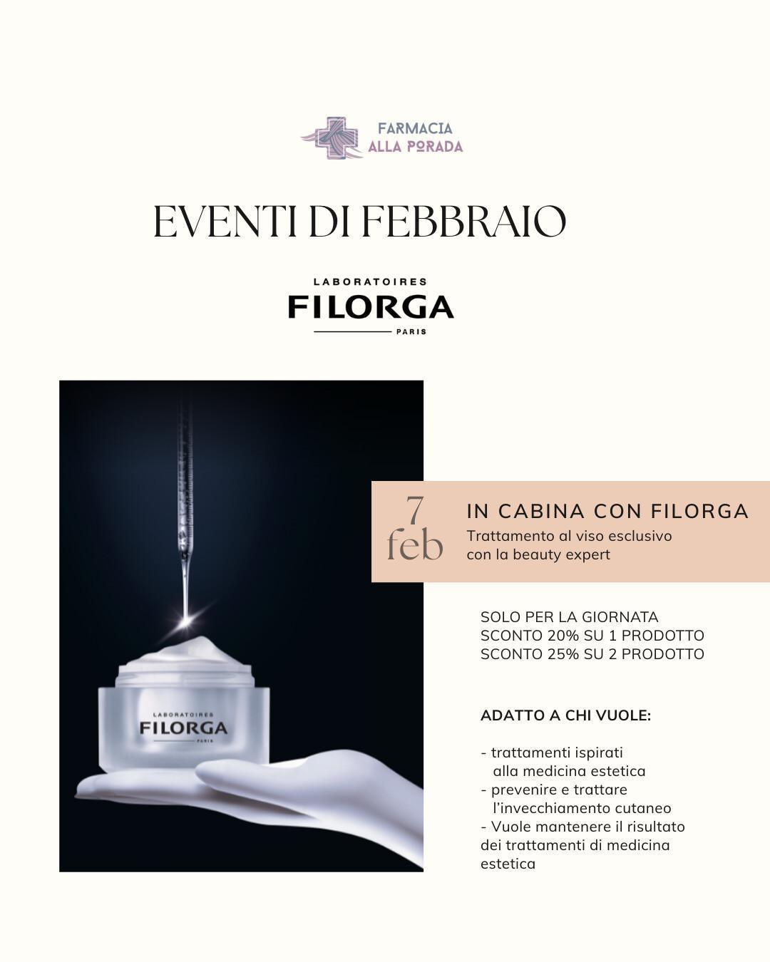 In cabina con Filorga