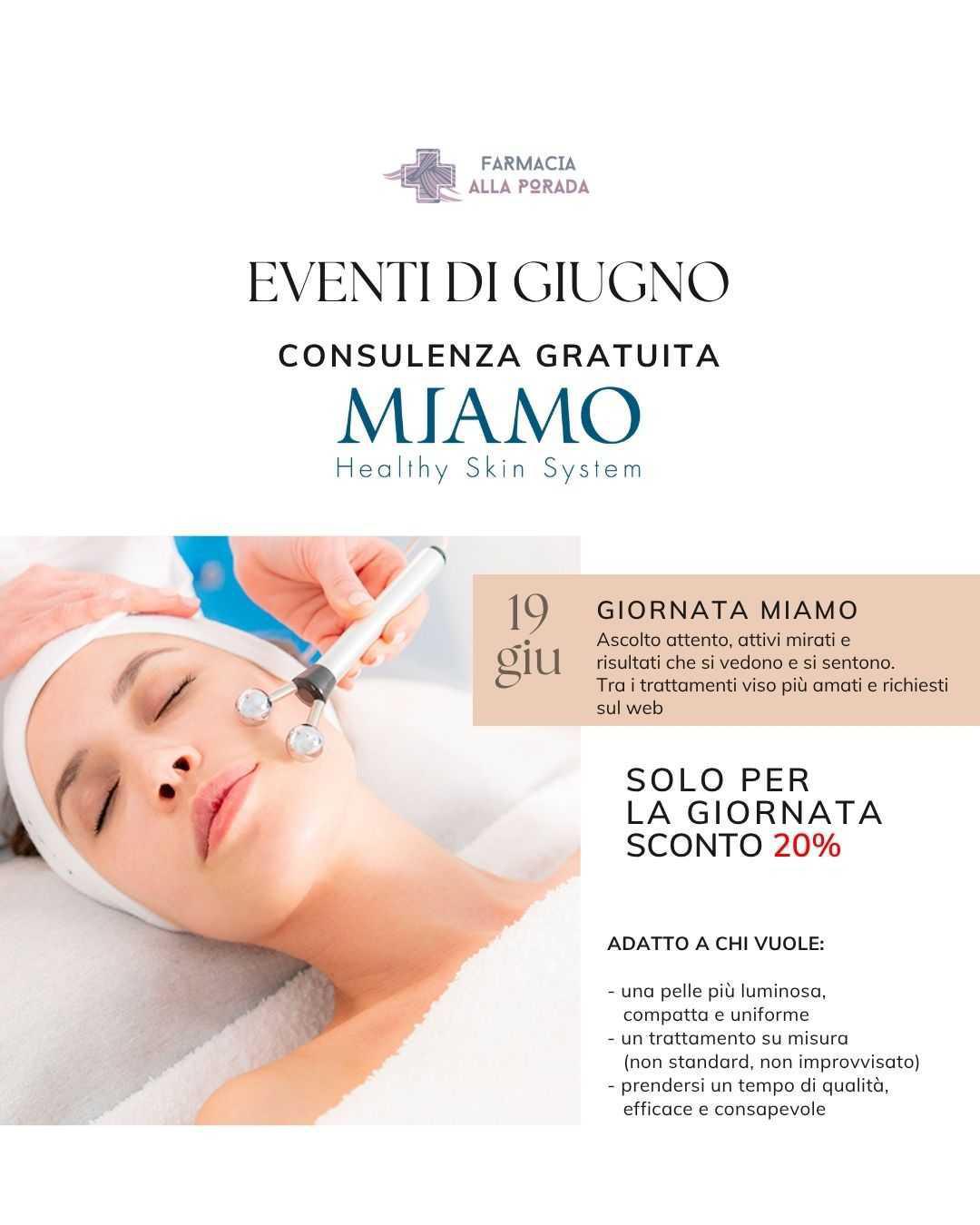 Giornata trattamento viso con Miamo