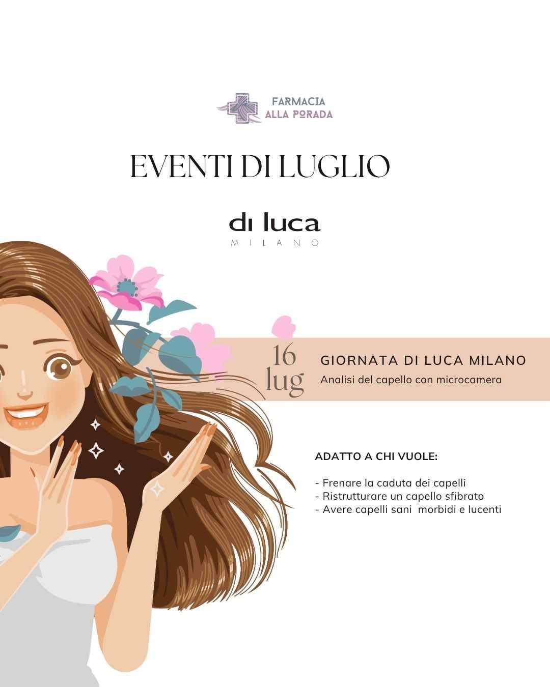 Giornata Analisi capello Di Luca Milano