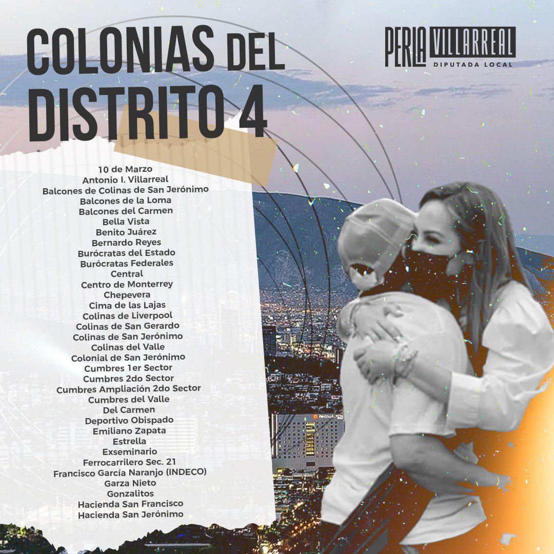 ¿Vives en alguna de estas colonias? ¿Vives en alguna de estas colonias?