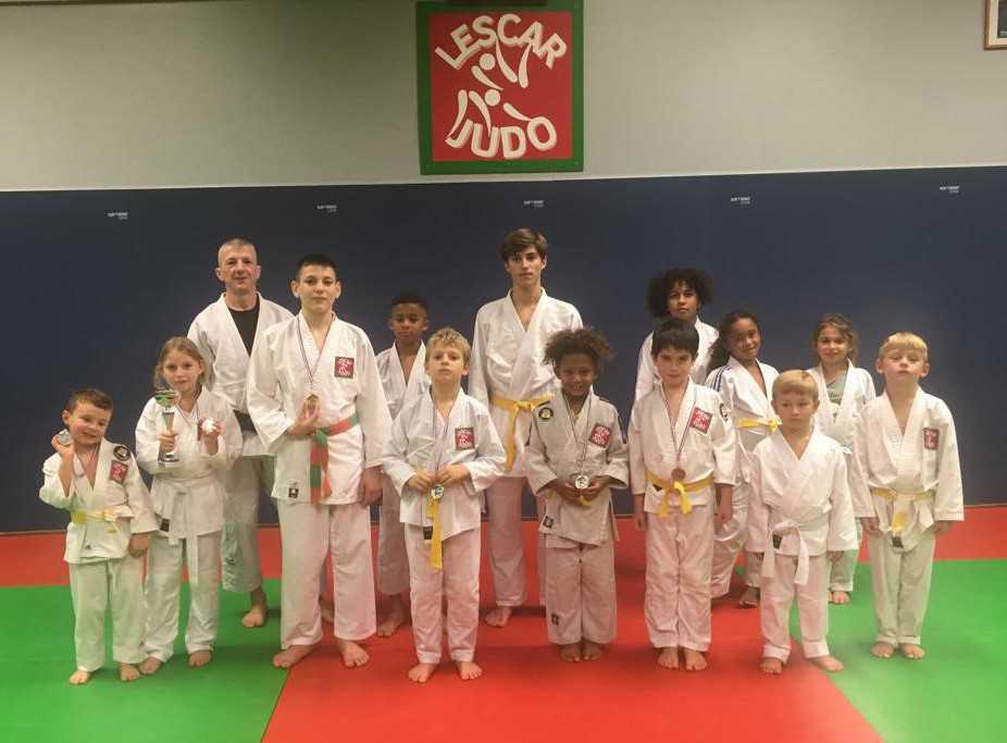 Tournoi du JCS a Nousty du 21/10/2023 ... Très bonne participation de tous vaillants petits champions de Lescar Judo ...