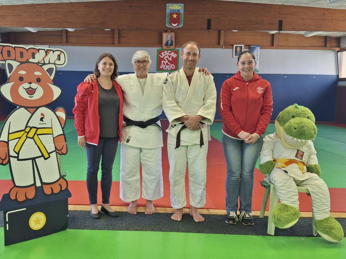 Une nouvelle Présidente pour Lescar Judo