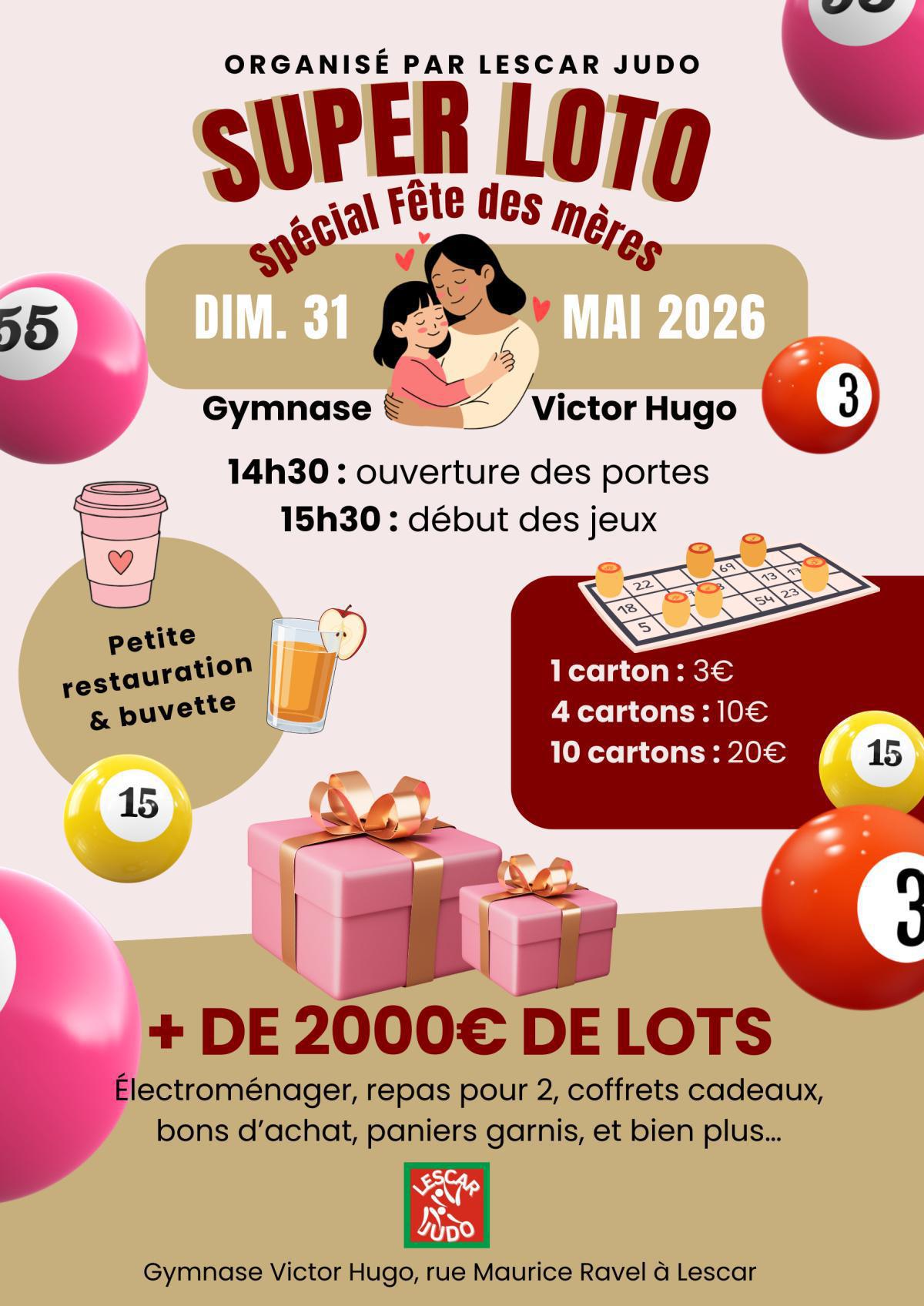 Lescar Judo mobilisé pour son premier loto Lescar Judo mobilisé pour son premier loto