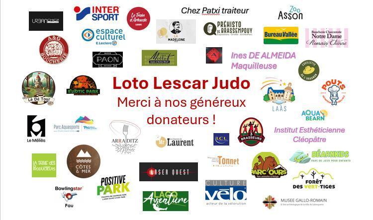 Lescar Judo mobilisé pour son premier loto
