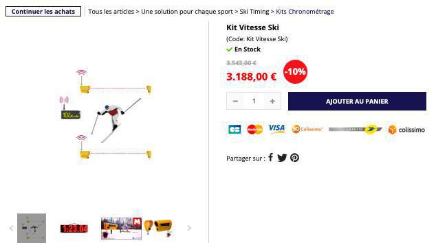 Kit KL - Vitesse ou Chrono automatique  Kit KL - Vitesse ou Chrono automatique