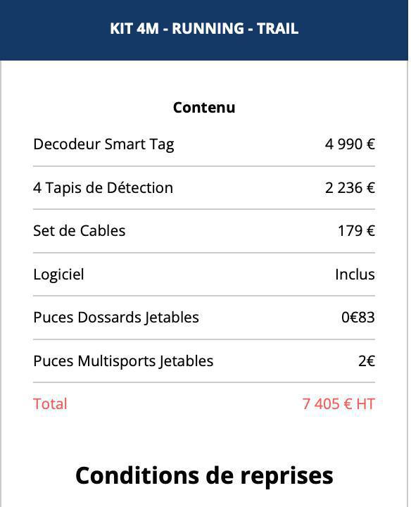 Chronométrage Running - Trail - Equipez-vous ! Chronométrage Running - Trail - Equipez-vous !