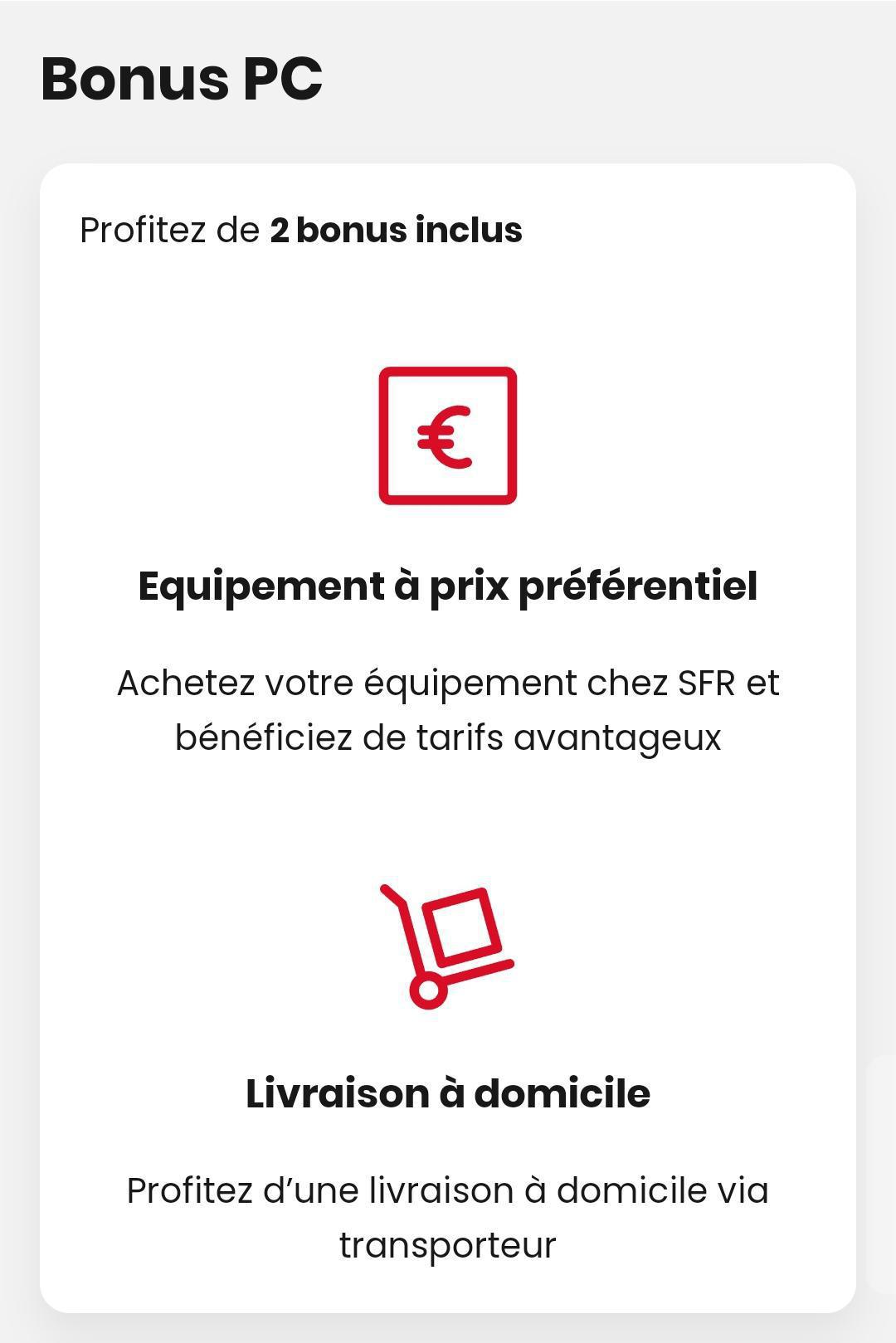 Profitez d’un PC portable à prix exclusif avec la box de SFR ! Profitez d’un PC portable à prix exclusif avec la box de SFR !