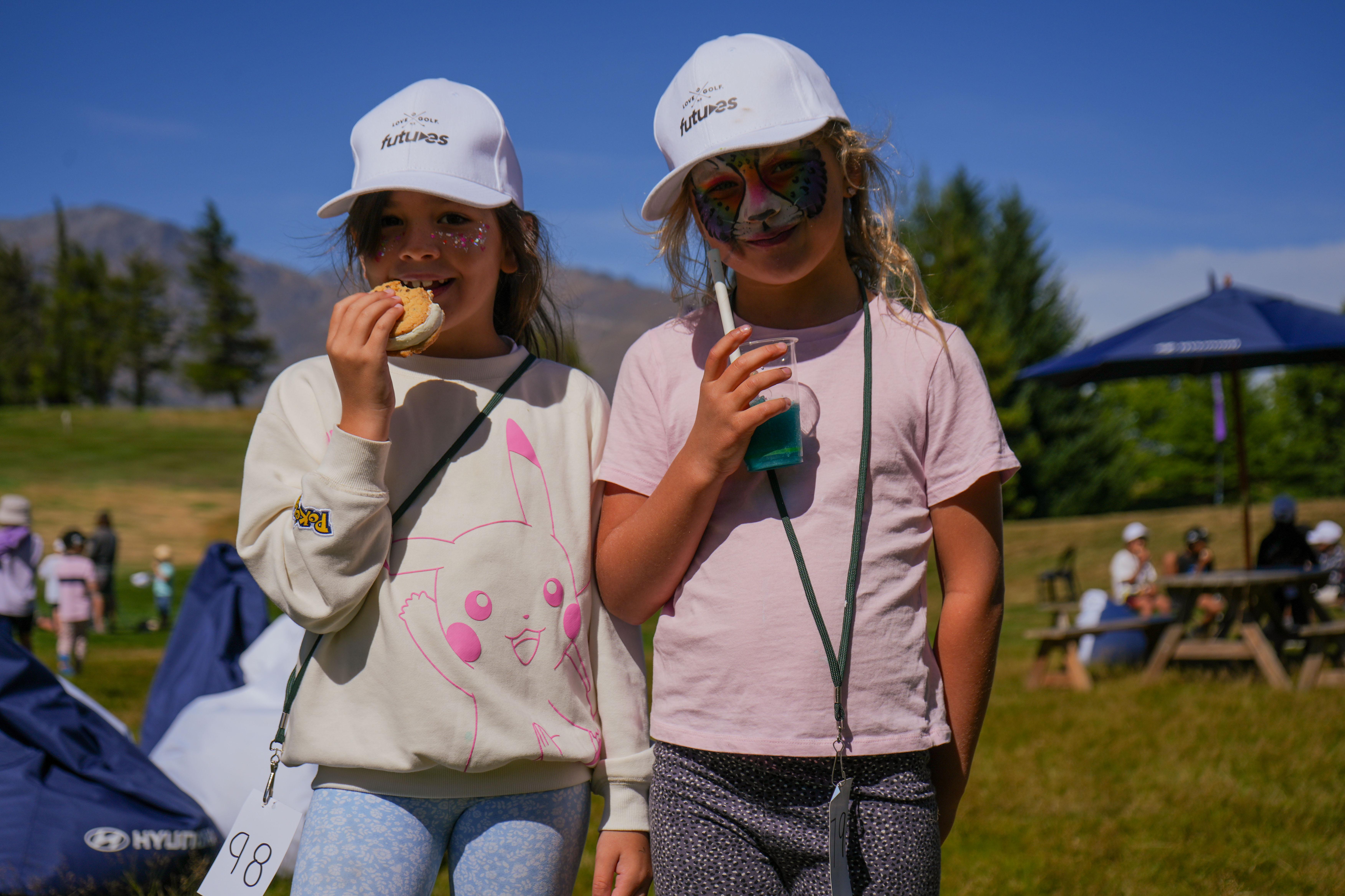 Kids at the Hyundai Futures Festival of Golf