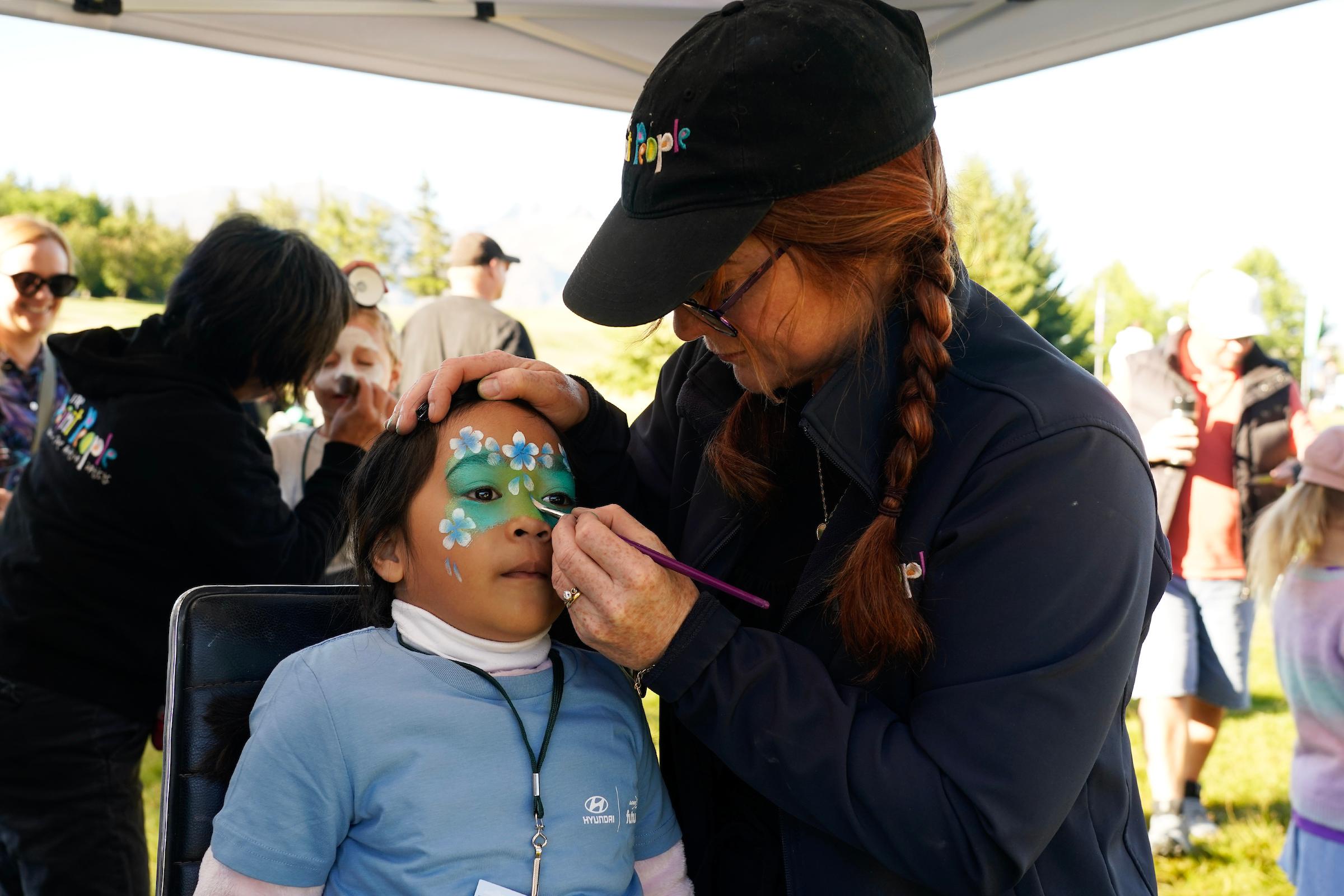 Kids at the Hyundai Futures Festival of Golf