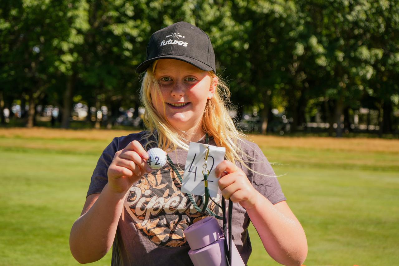 Kids at the Hyundai Futures Festival of Golf