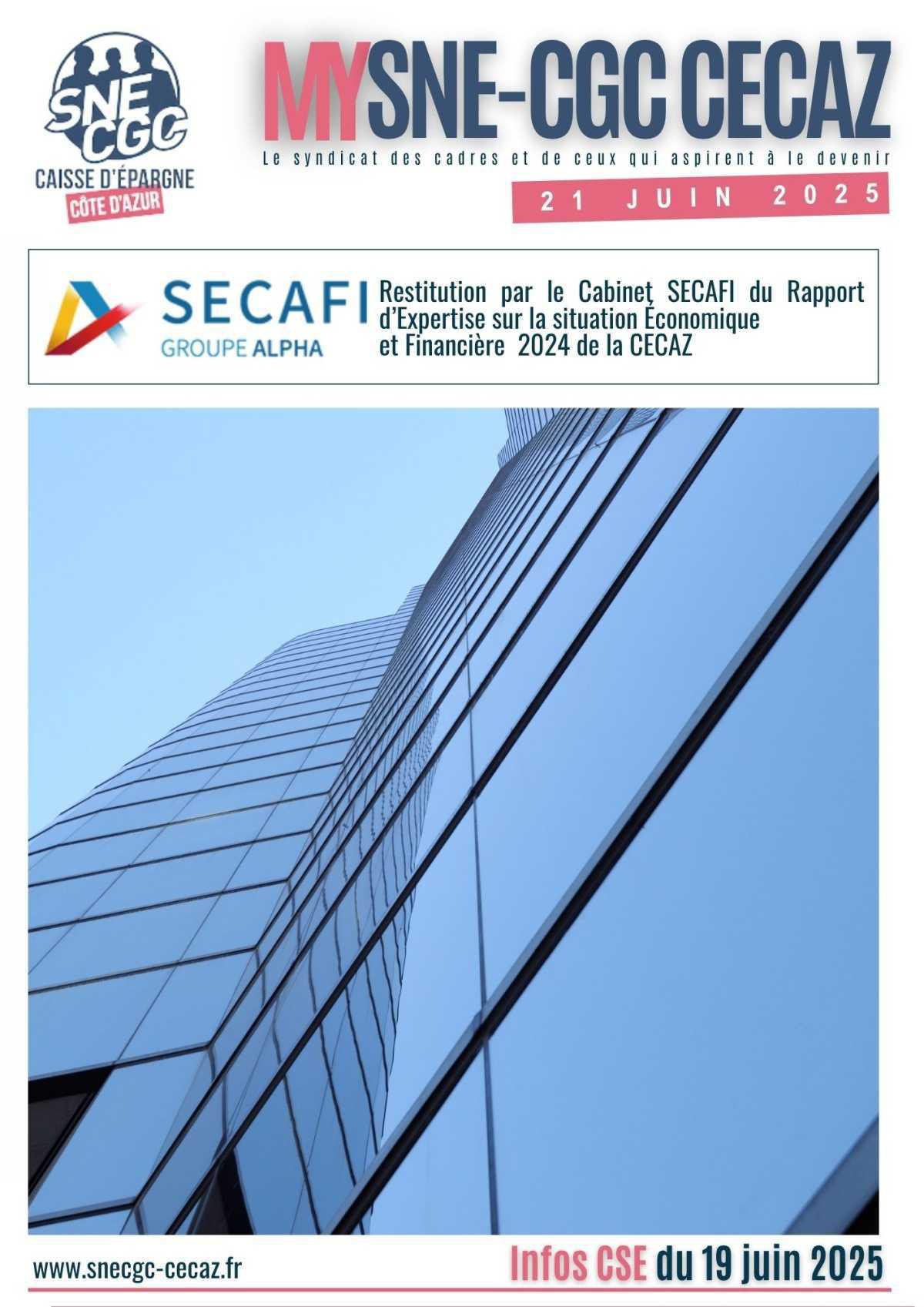  INFOS CSE 19 JUIN 25