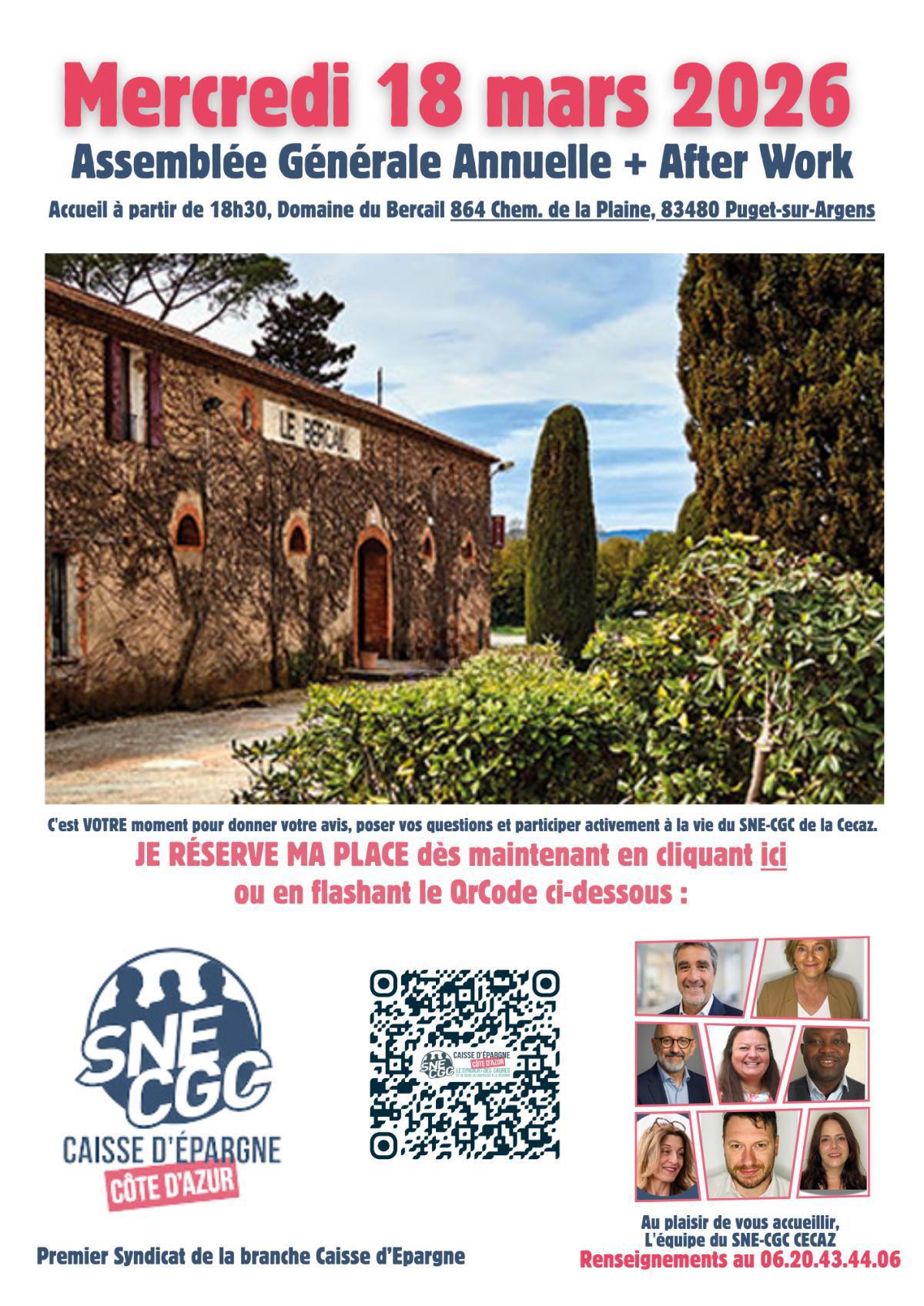 Assemblée Générale et Afterwork