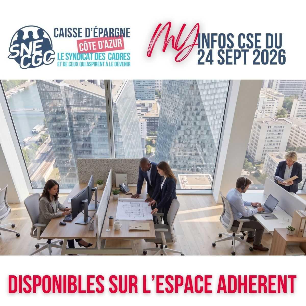 INFOS CSE du 24 Sept 2026
