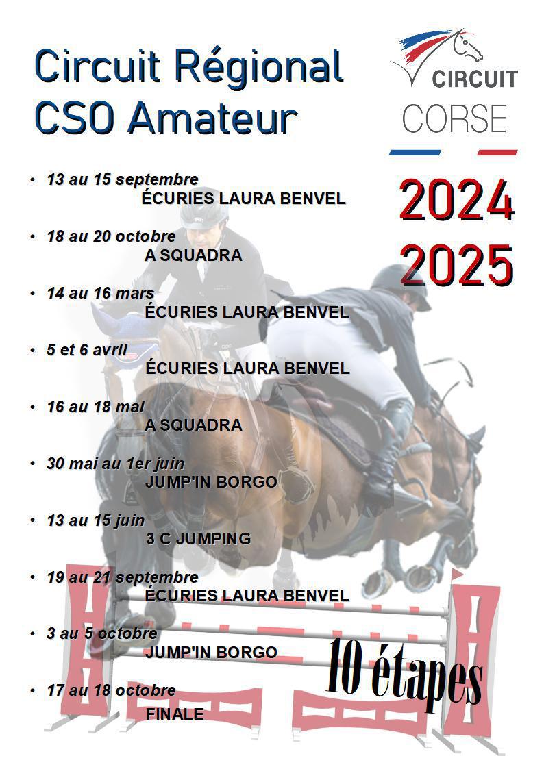 Circuit régional CSO amateur/pro