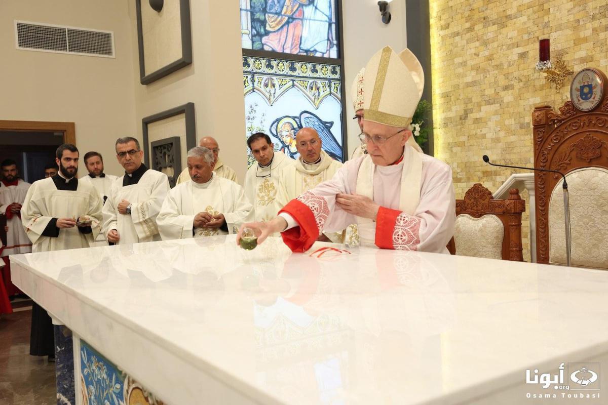 تدشين الكنيسة تدشين الكنيسة