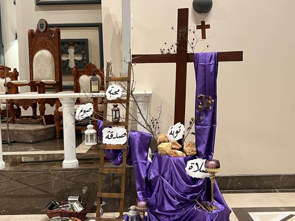 الرياضة الروحية و العشاء التقشفي 