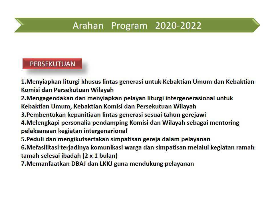 Visi Misi GKI Cikarang 2030