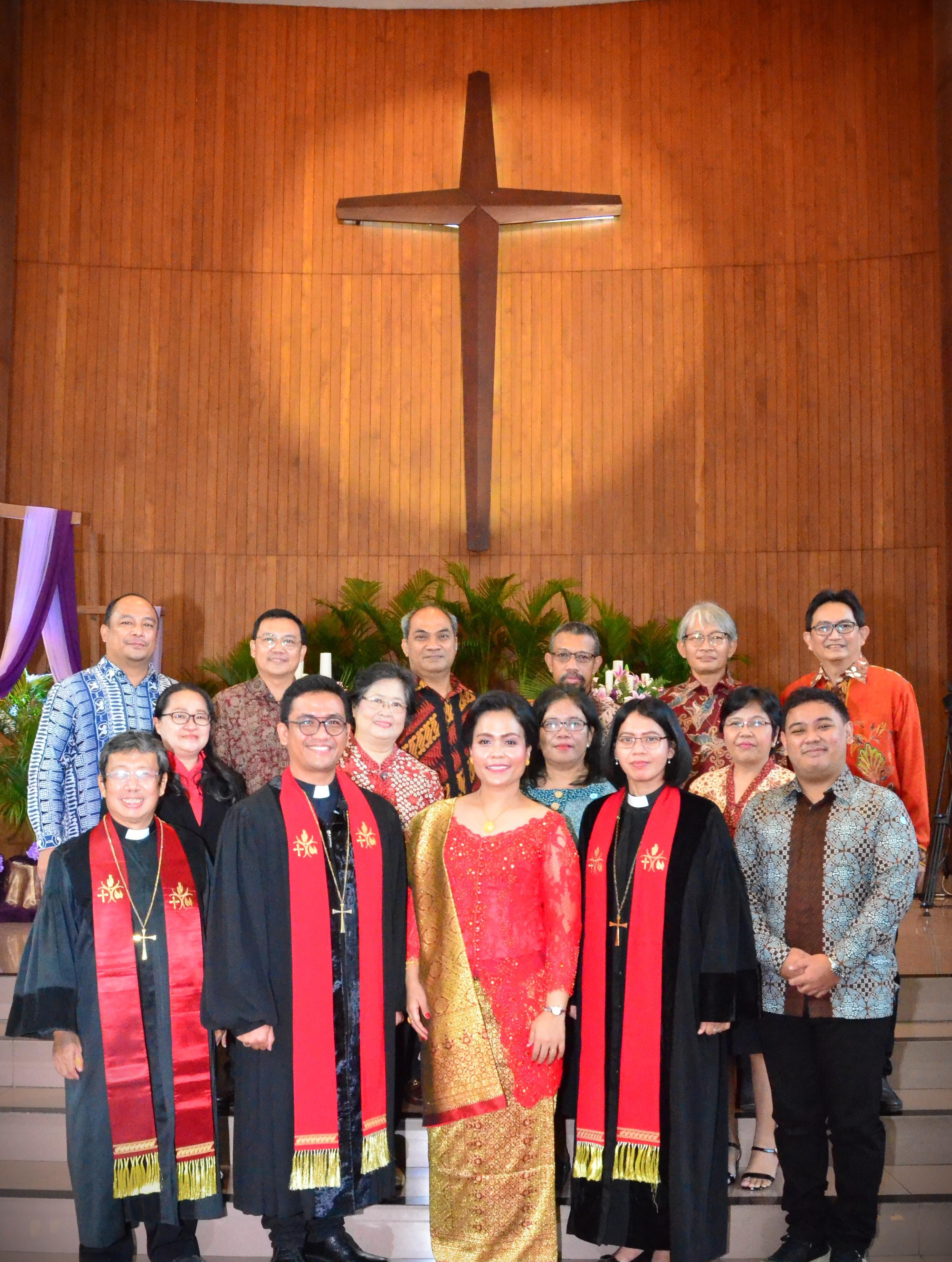 Selamat datang Pdt Daud Chevi Naibaho di GKI Cikarang