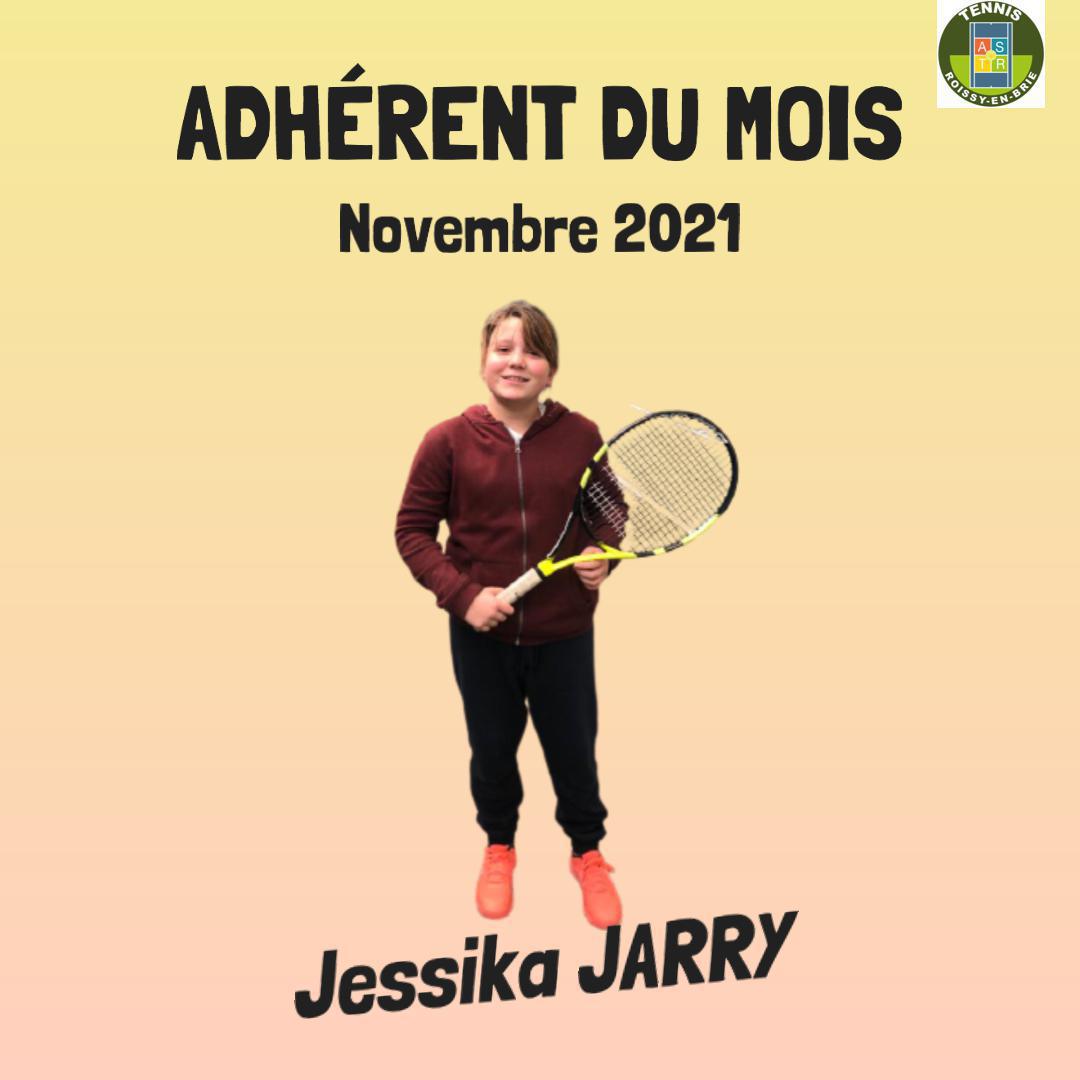 Novembre 2021 : Jessika JARRY 