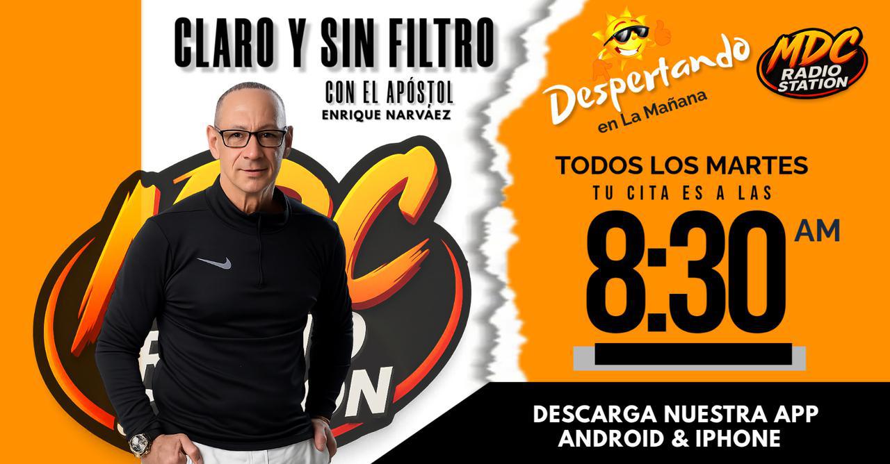 CLARO Y SIN FILTRO CON EL APOSTOL ENRIQUE NARVAEZ