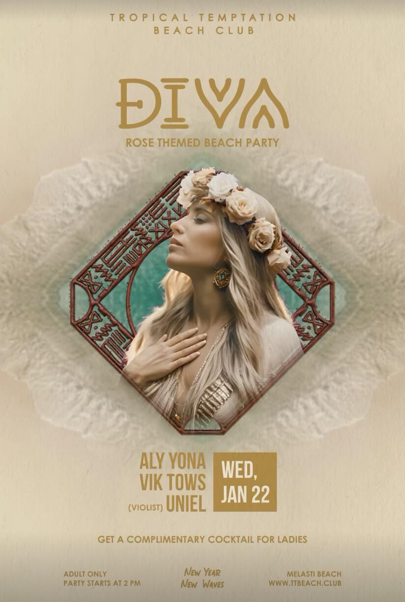 Diva at Tropical Temptation Beach Club