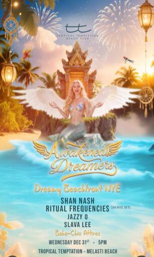 NYE 2025 at Tropical Temptation Beach Club