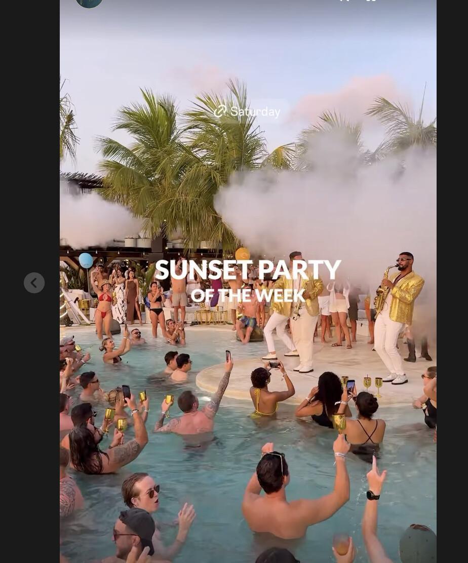 Saturday Sunset Party at El Kabron Bali
