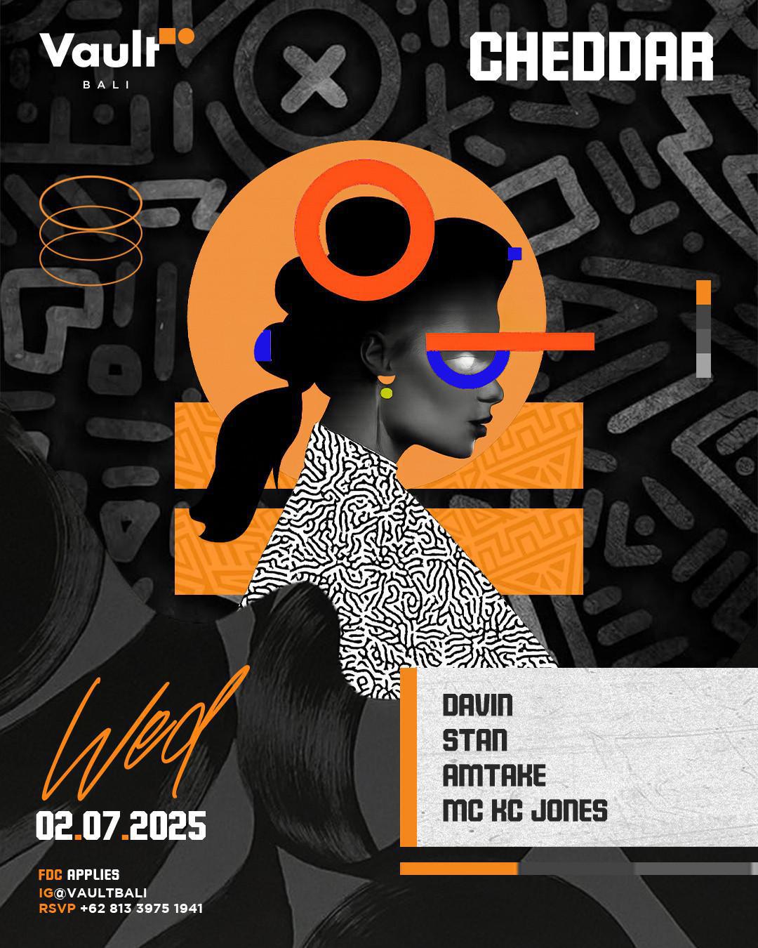 Cheddar at Vault 