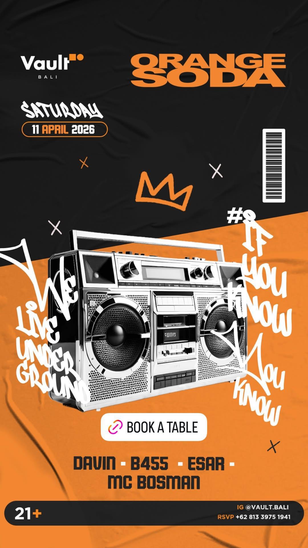 Orange Soda at Vault 