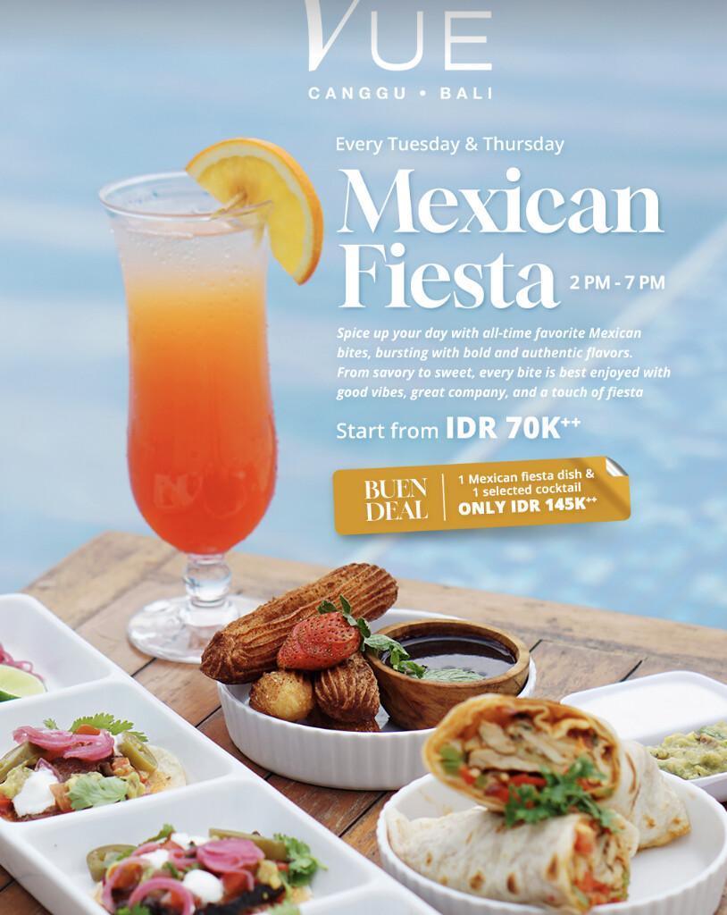 Mexican Fiesta at Vue Beach Club
