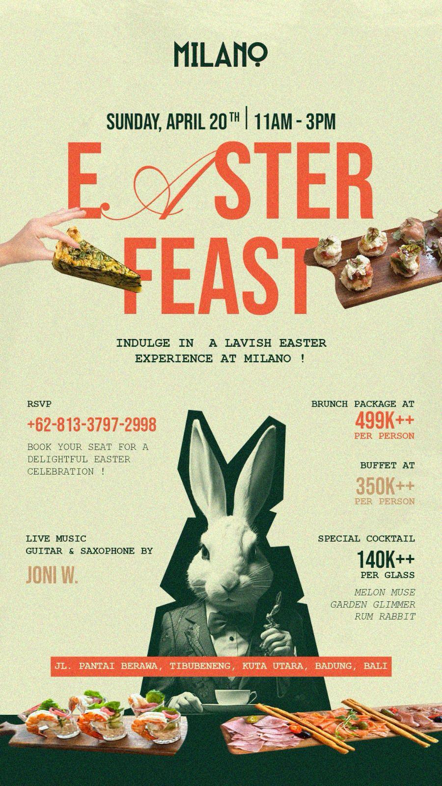 Easter Feast at Milano 