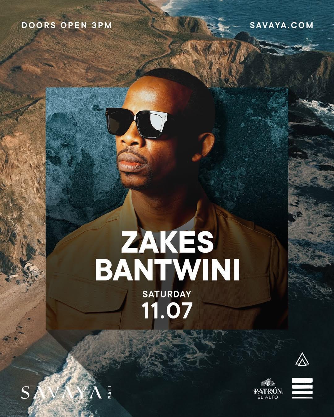 Zakes Bantwini at Savaya Bali