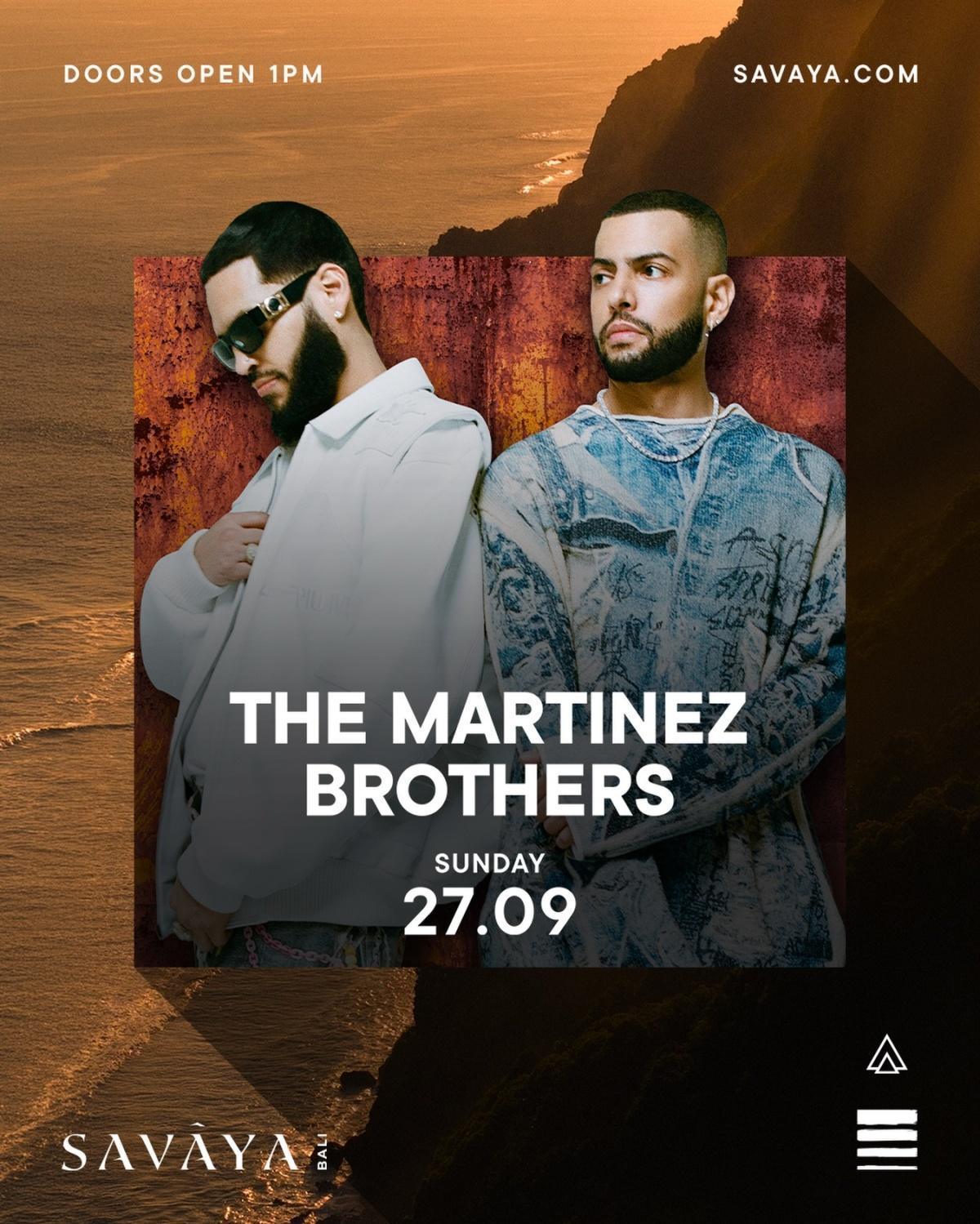 The Martinez Brothers at Savaya Bali The Martinez Brothers at Savaya Bali