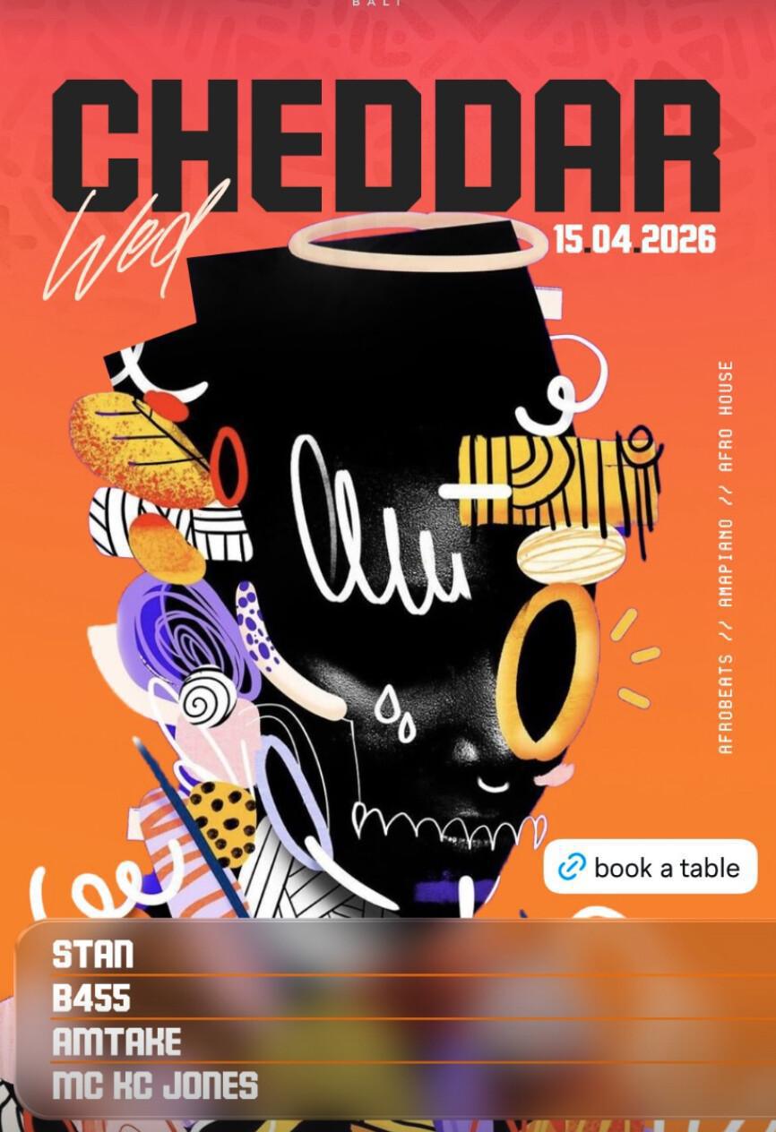 Cheddar at Vault Bali