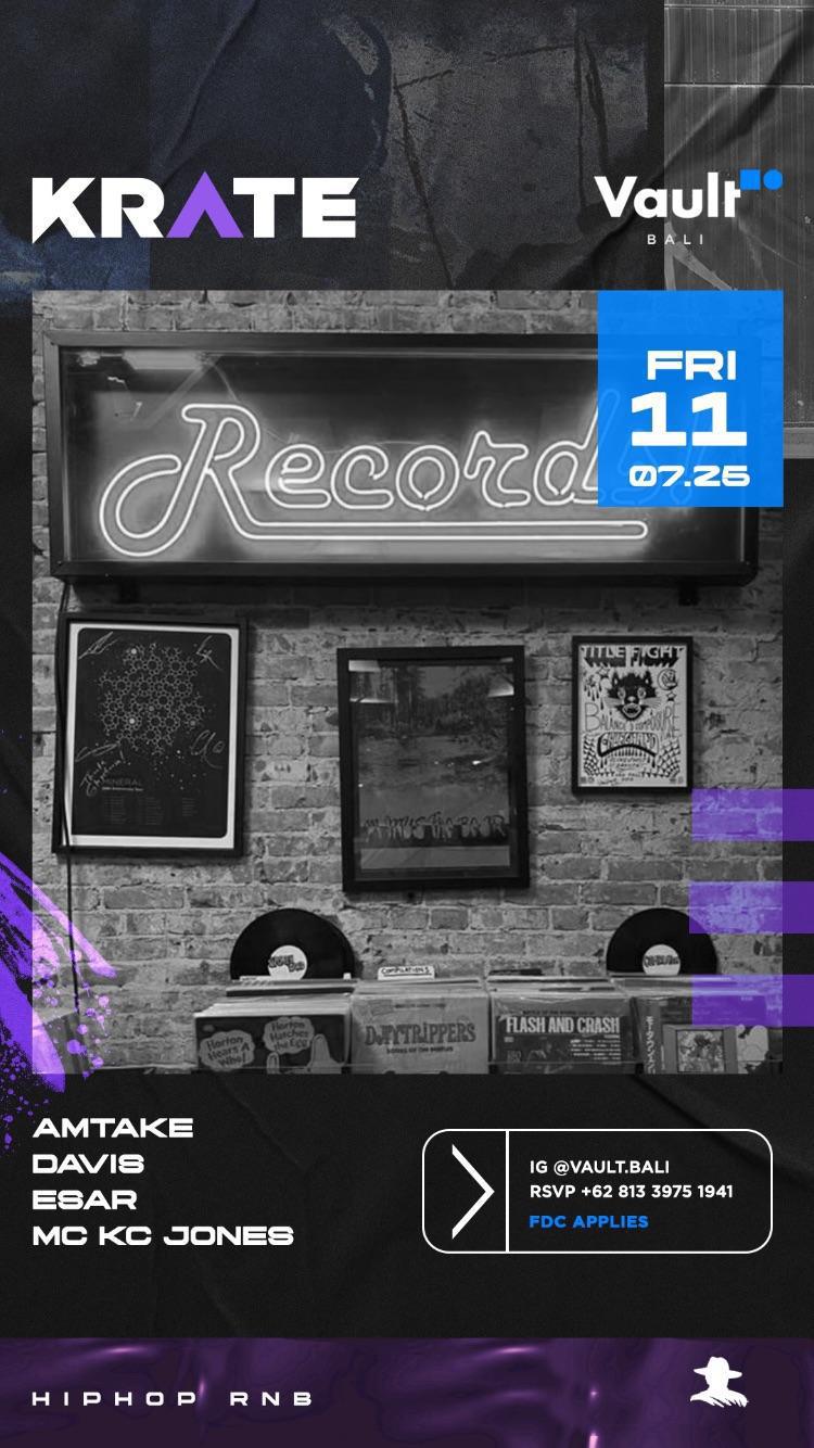 Friday at Vault Bali 