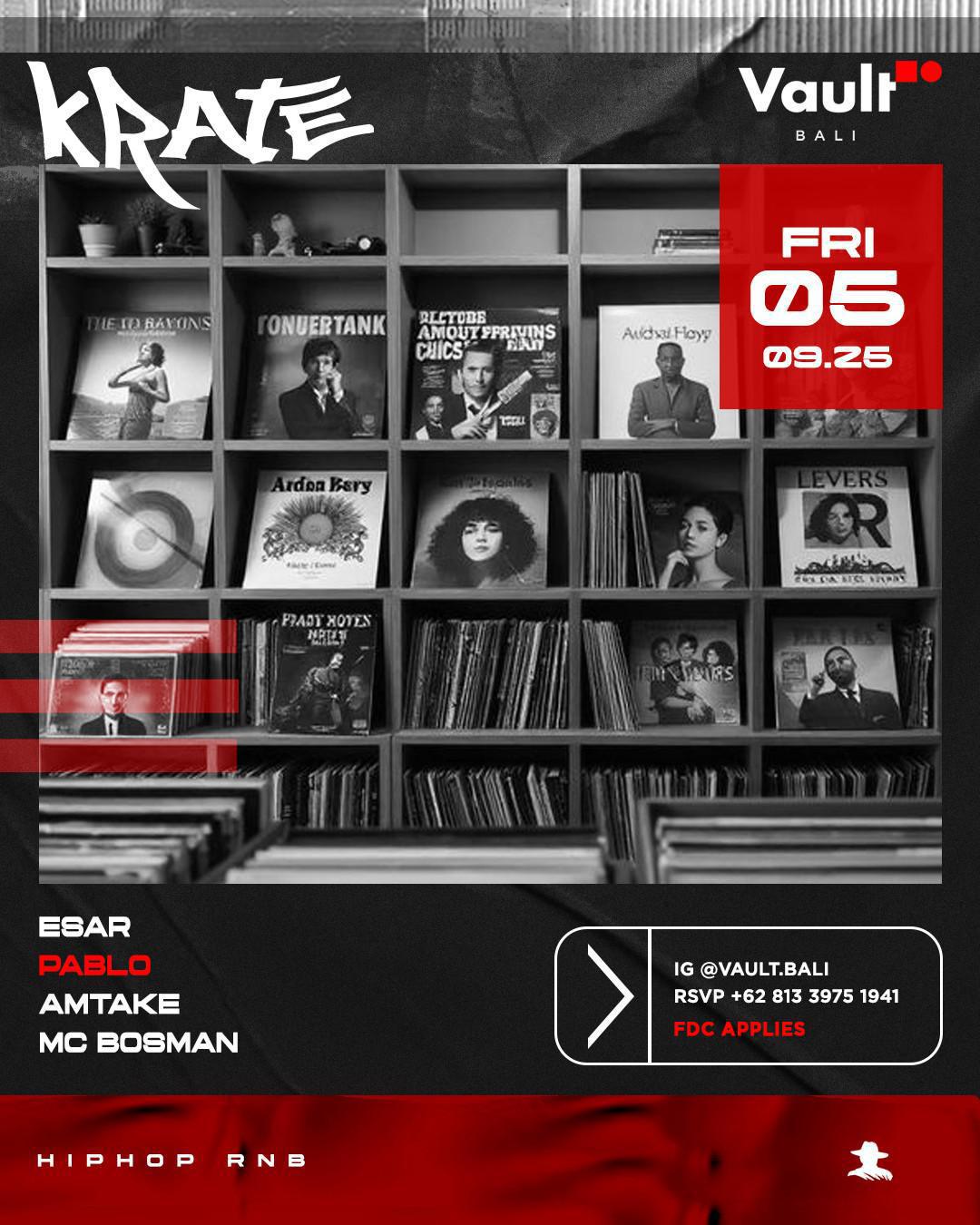 Friday at Vault Bali 