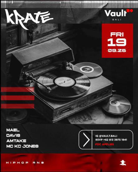 Friday at Vault Bali 