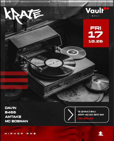 Friday at Vault Bali 