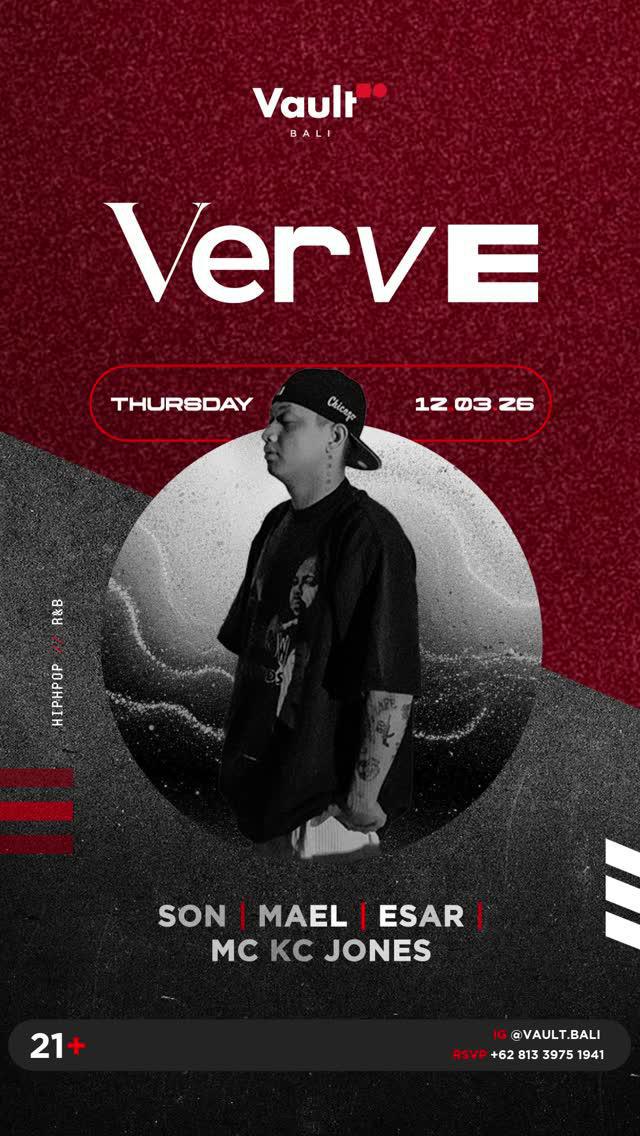 Verve at Vault Bali 