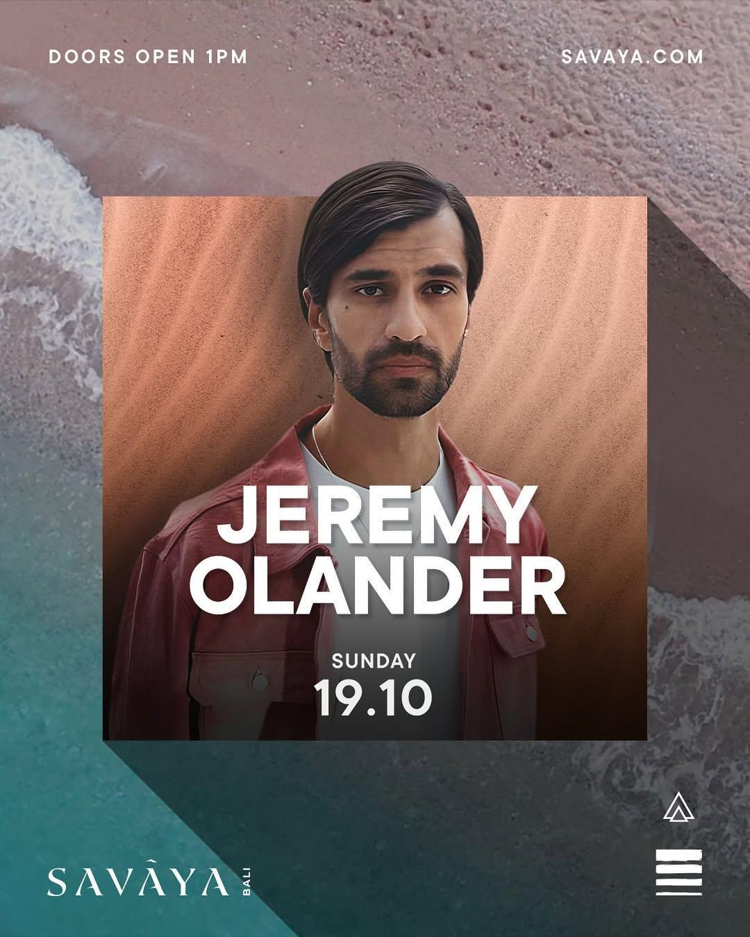 Jeremy Olander at Savaya Bali 