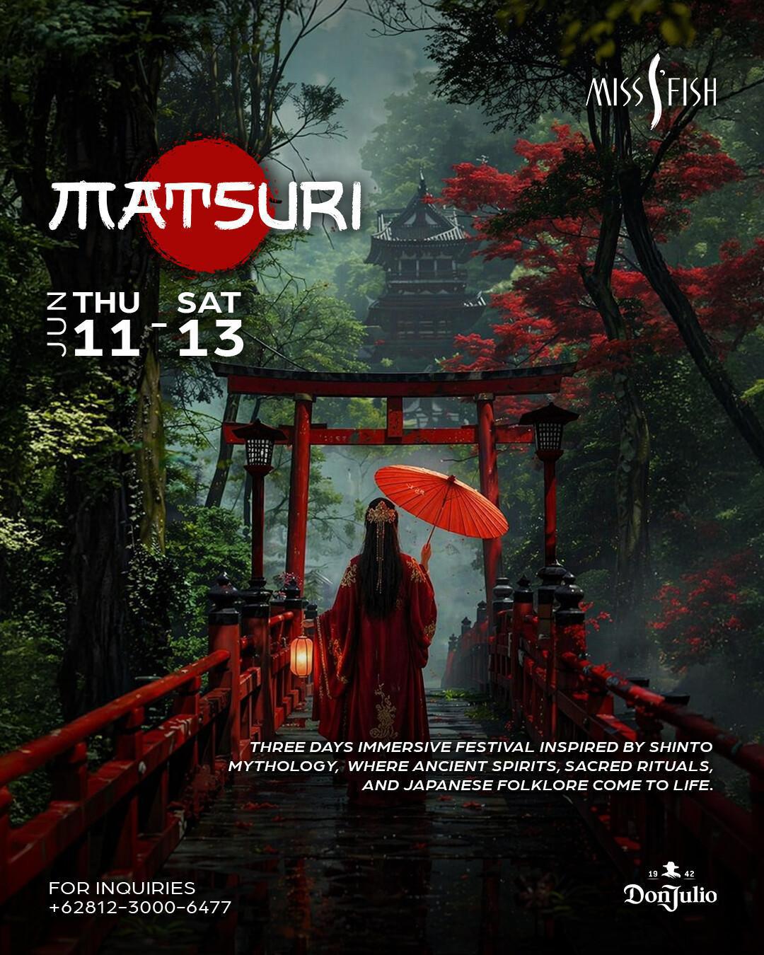 Matsuri Day 1 at Miss Fish Bali 