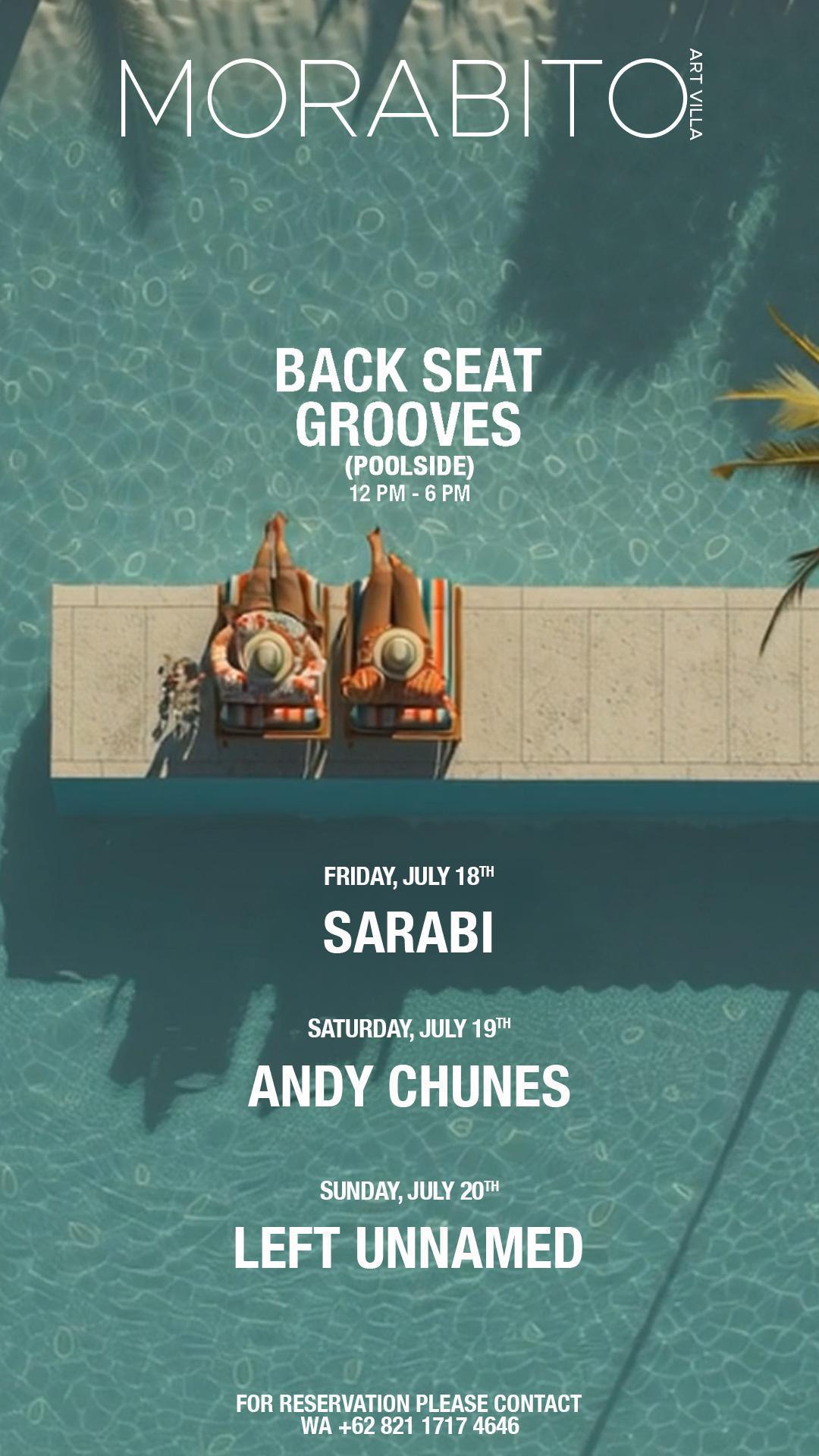 Back Seat Grooves at Morabito 