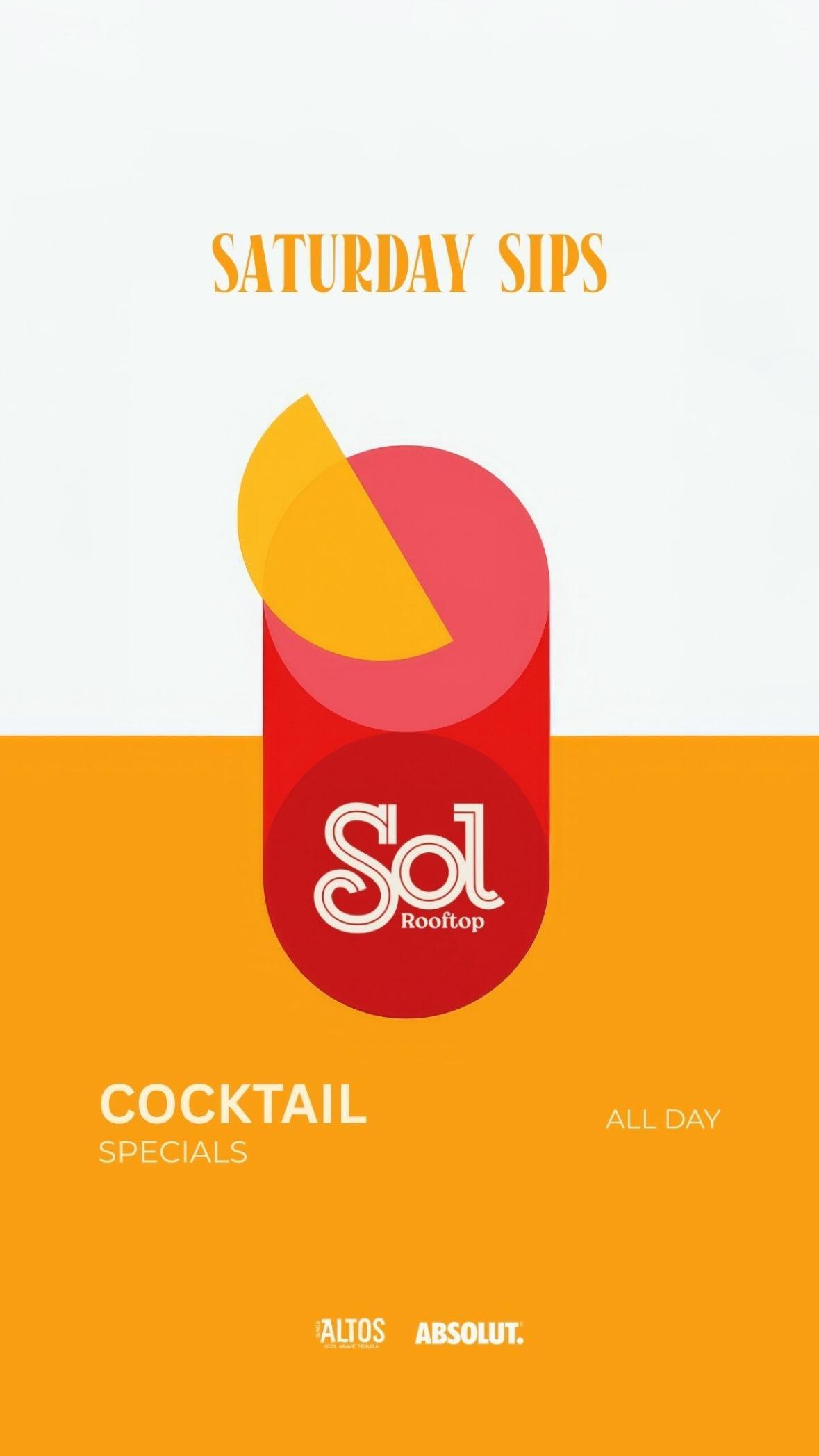 Saturday Sips - Sol Rooftop at Sol Rooftop Bali Saturday Sips - Sol Rooftop at Sol Rooftop Bali