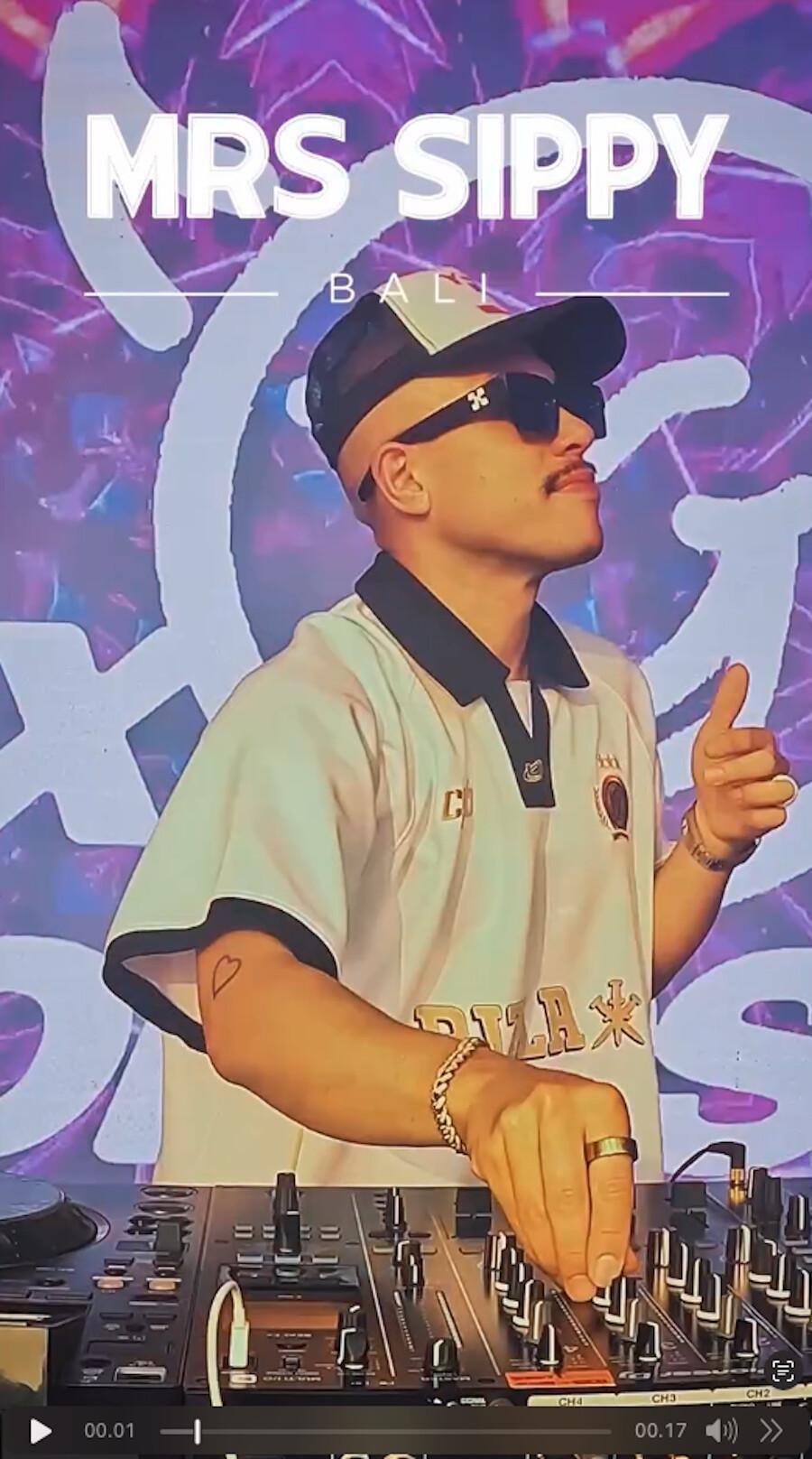 Jax Jones at Mrs Sippy Bali 